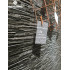 Keramische wandtegel, wandtegels, antraciet, imitatie leisteen, natuursteen, Black Slate